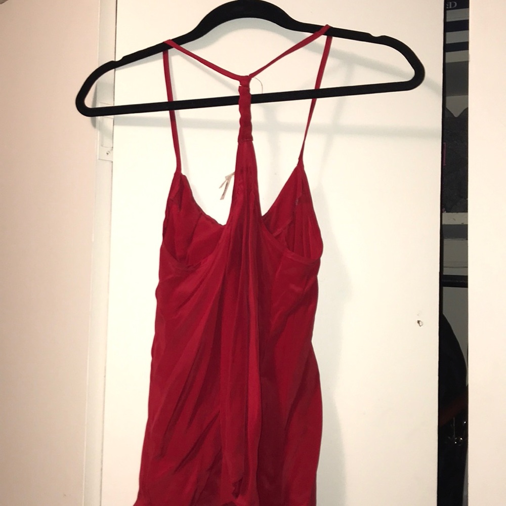 Kimchi Blue Red Razor Back Top - Picture 3 of 3
